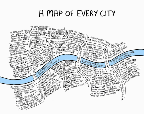 Chaz Hutton's Map of Every City